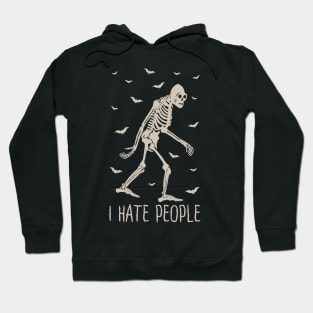 Bigfoot I Hate People Hoodie